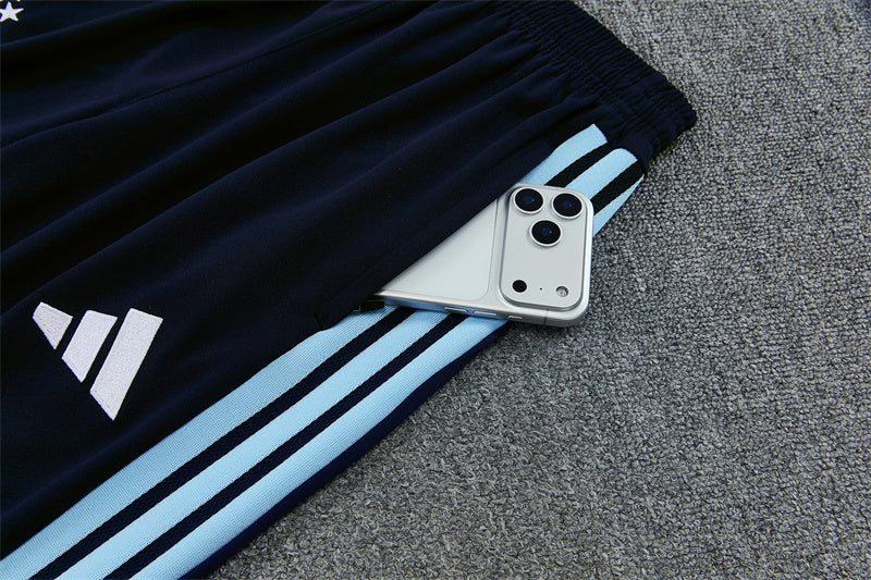 2026/2027 Argentina Half-Pull Light Blue Tracksuit