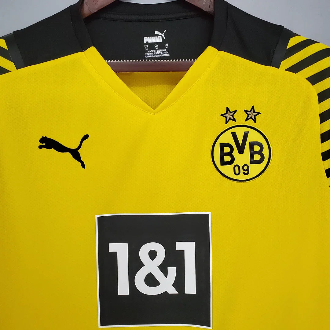2021/2022 Retro Dortmund Home Football Shirt