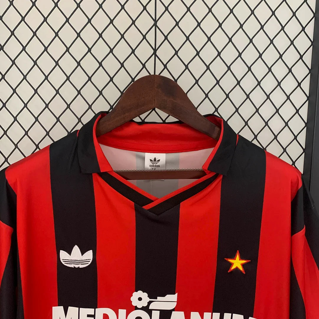 1990/1991 Retro AC Milan Home Football Shirt