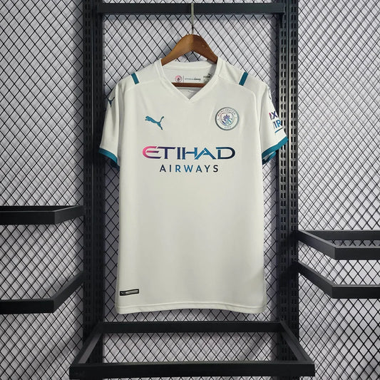 2021/2022 Retro Manchester City Football Shirt