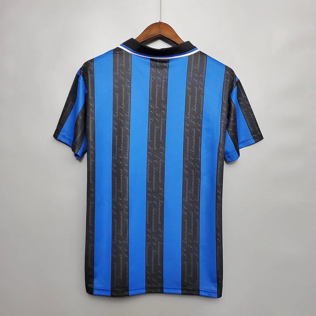 1997/1998 Retro Internazionale Milan Home Football Shirt