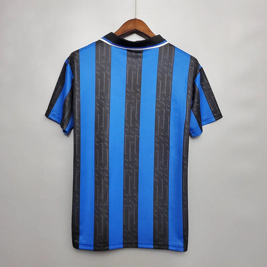 1997/1998 Retro Internazionale Milan Home Football Shirt