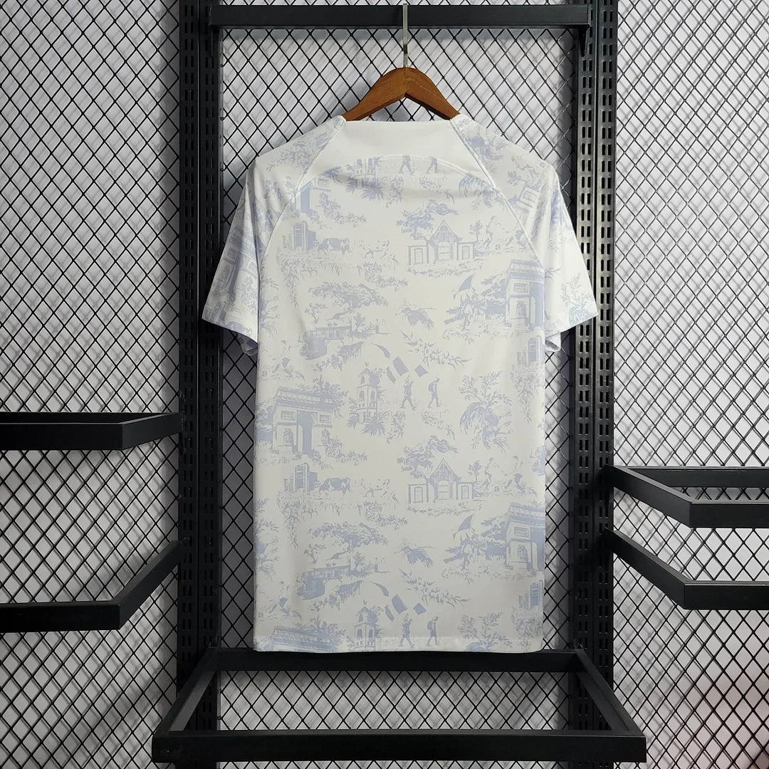 2022 FIFA World Cup France Away White Football Shirt