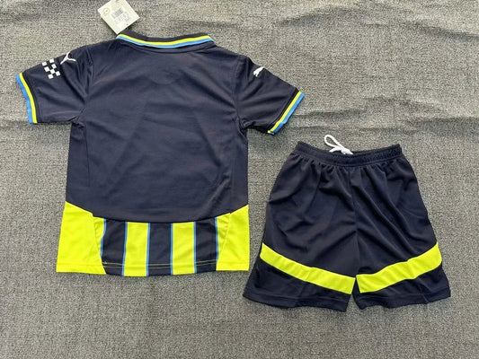 2024/2025 Manchester City Away Football Shirt Kids Size