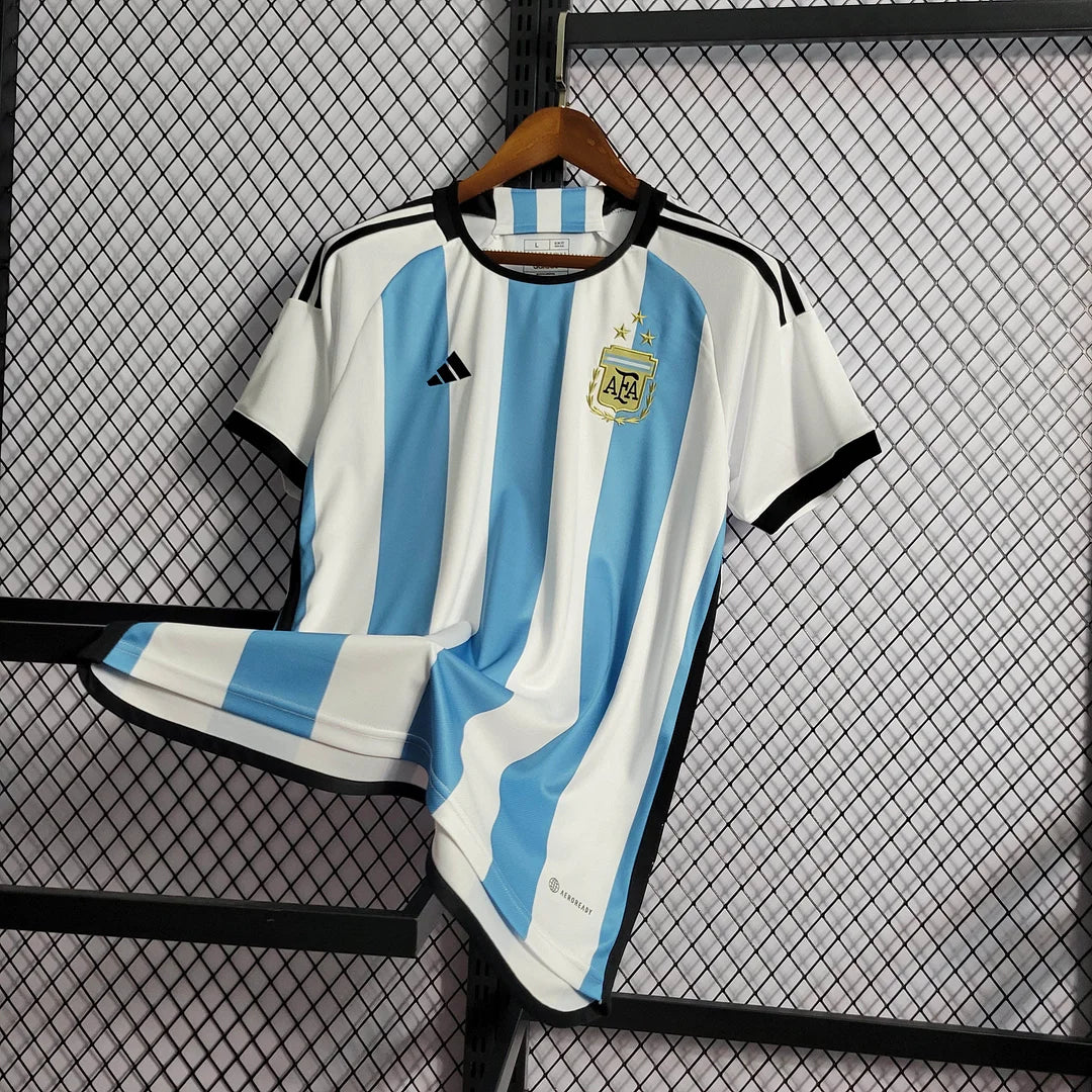 2022 FIFA World Cup Argentina National Team Home Football Shirt