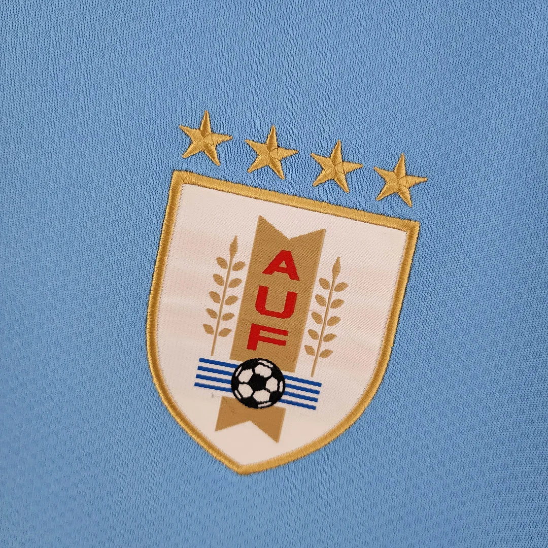 2022 FIFA World Cup Uruguay Home Football Shirt