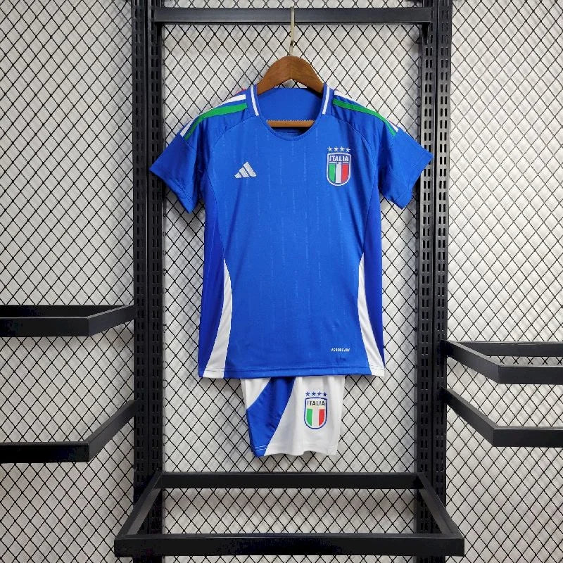 2024 Italy Home Football Shirt Kids Size