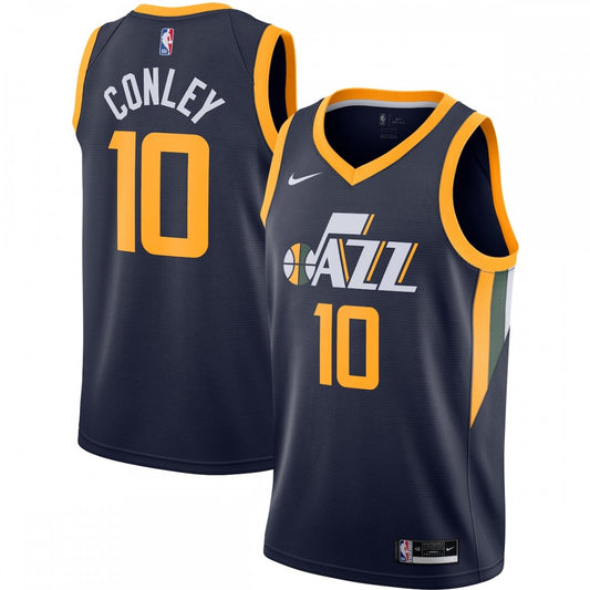 Utah Jazz Nike Swingman Custom Jersey Navy - Icon Edition