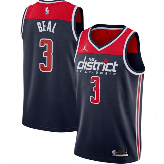 Washington Wizards Nike 2019/20 Custom Swingman Jersey Navy - Statement Edition