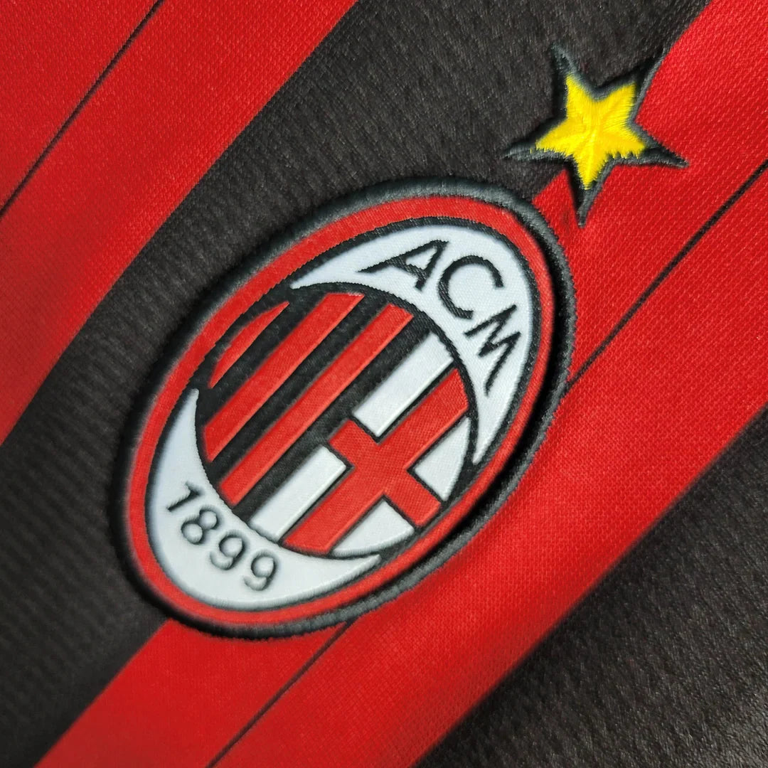 2013/2014 Retro AC Milan Home Football Shirt