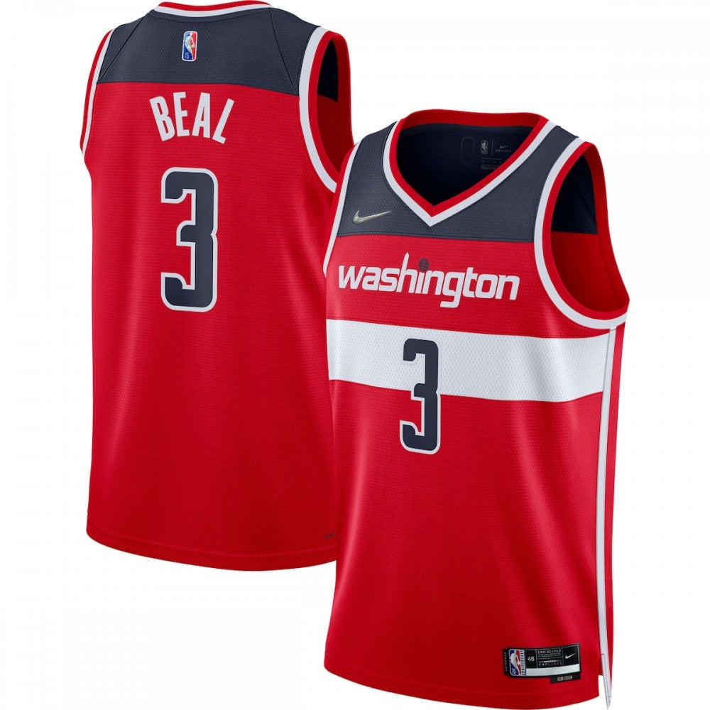 Washington Wizards Nike Unisex 2022/23 Swingman Custom Jersey Red - Icon Edition