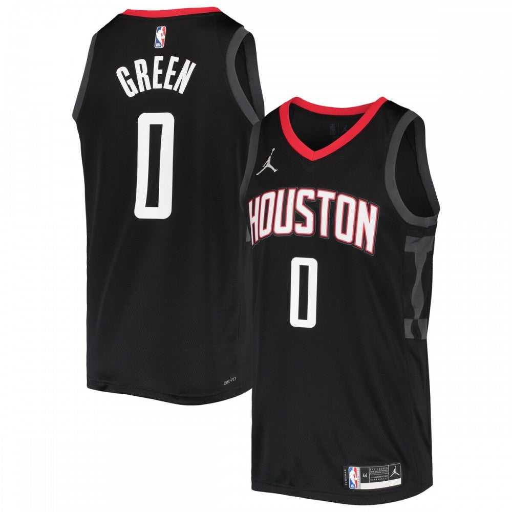 Houston Rockets Nike Swingman Custom Jersey Black - Statement Edition