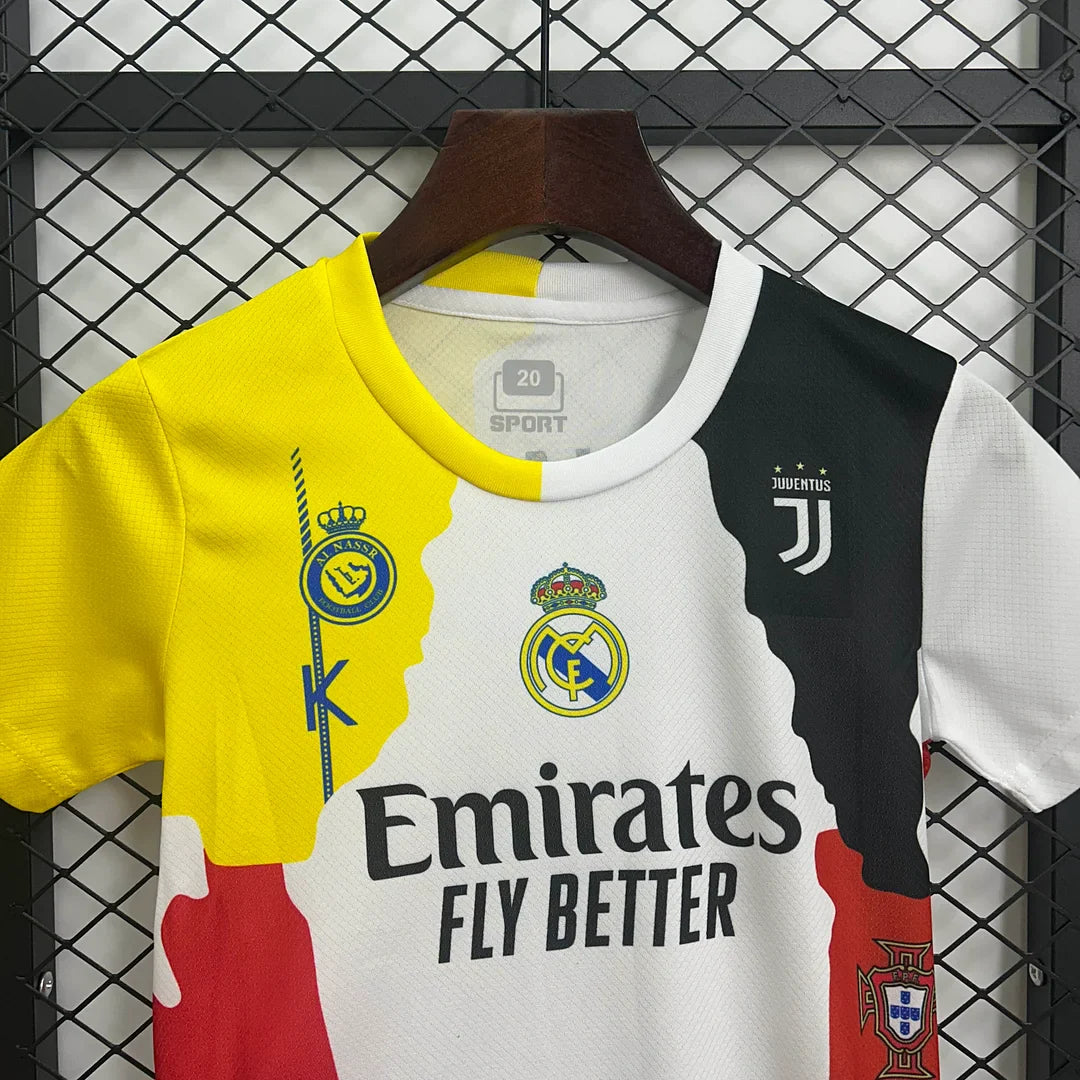 2025/2026 Ronaldo All Teams Football Shirt Kids Size