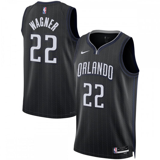 Orlando Magic Nike Unisex 2022/23 Swingman Custom Jersey - City Edition - Black