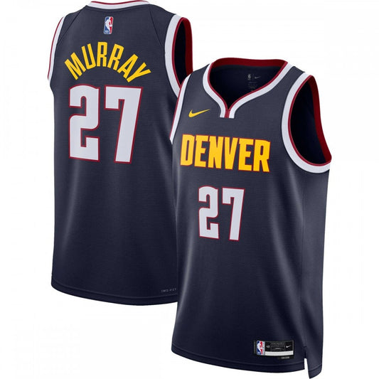 Denver Nuggets Nike 2021/22 Swingman Custom Jersey - Icon Edition - Navy