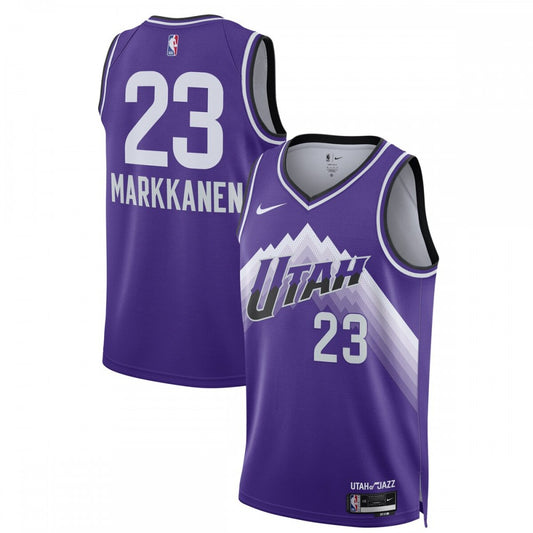 Utah Jazz Nike Unisex 2023/24 Custom Swingman Jersey - Purple - City Edition