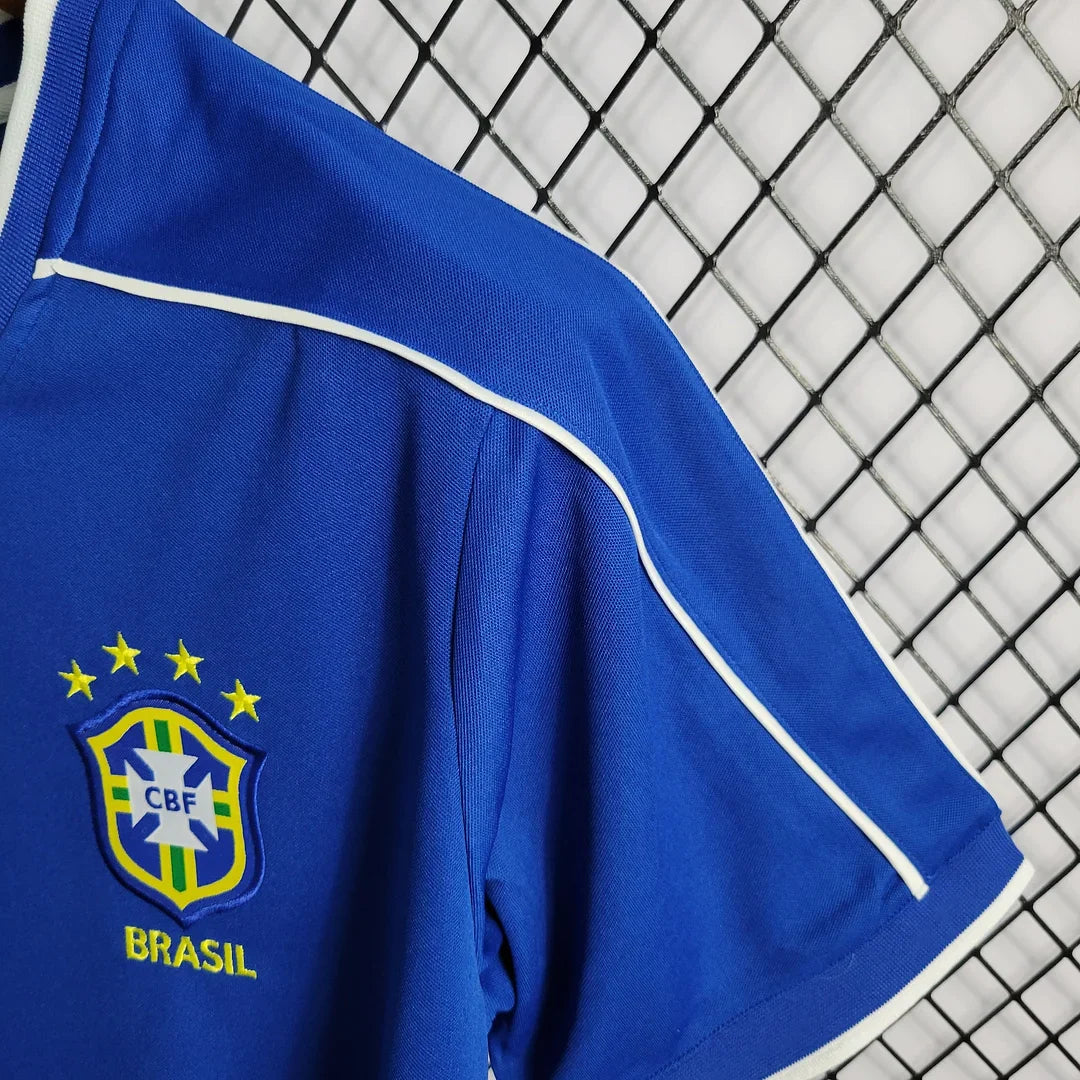 1998 Retro Brazil Away Football Shirt
