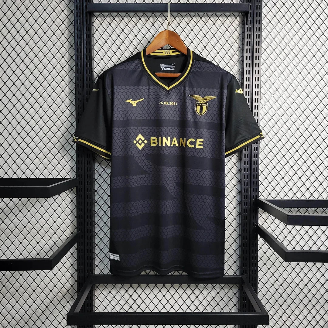 2023 Lazio 10th Anniversary Edition Black Football Shirt