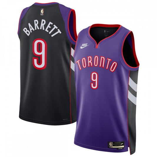 Toronto Raptors Nike Unisex Adult Swingman Custom Jersey - Classic Edition - Purple