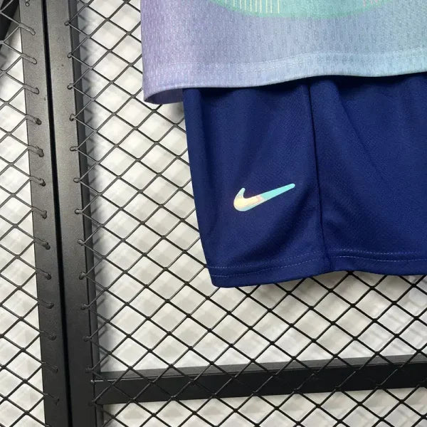 2025/2026Barcelona Special Edition Color Football Shirt Kids Size