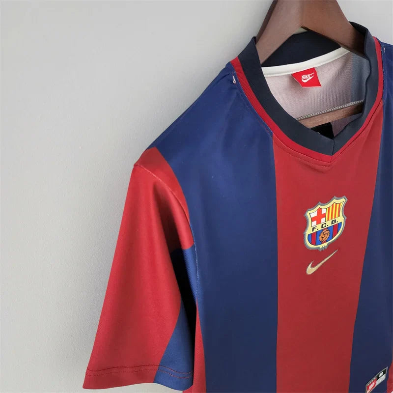 1998/1999 Retro Barcelona Home Football Shirt
