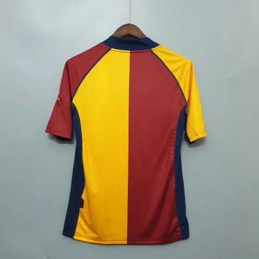 2001/2002 Retro Roma Home Football Shirt
