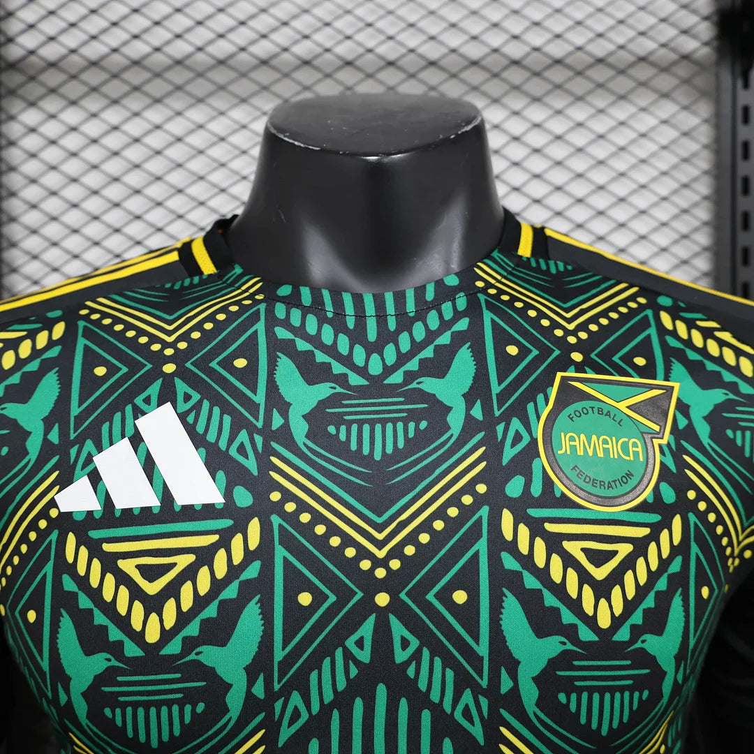 2024/2025 Player Version Jamaica Away Football Shirt
