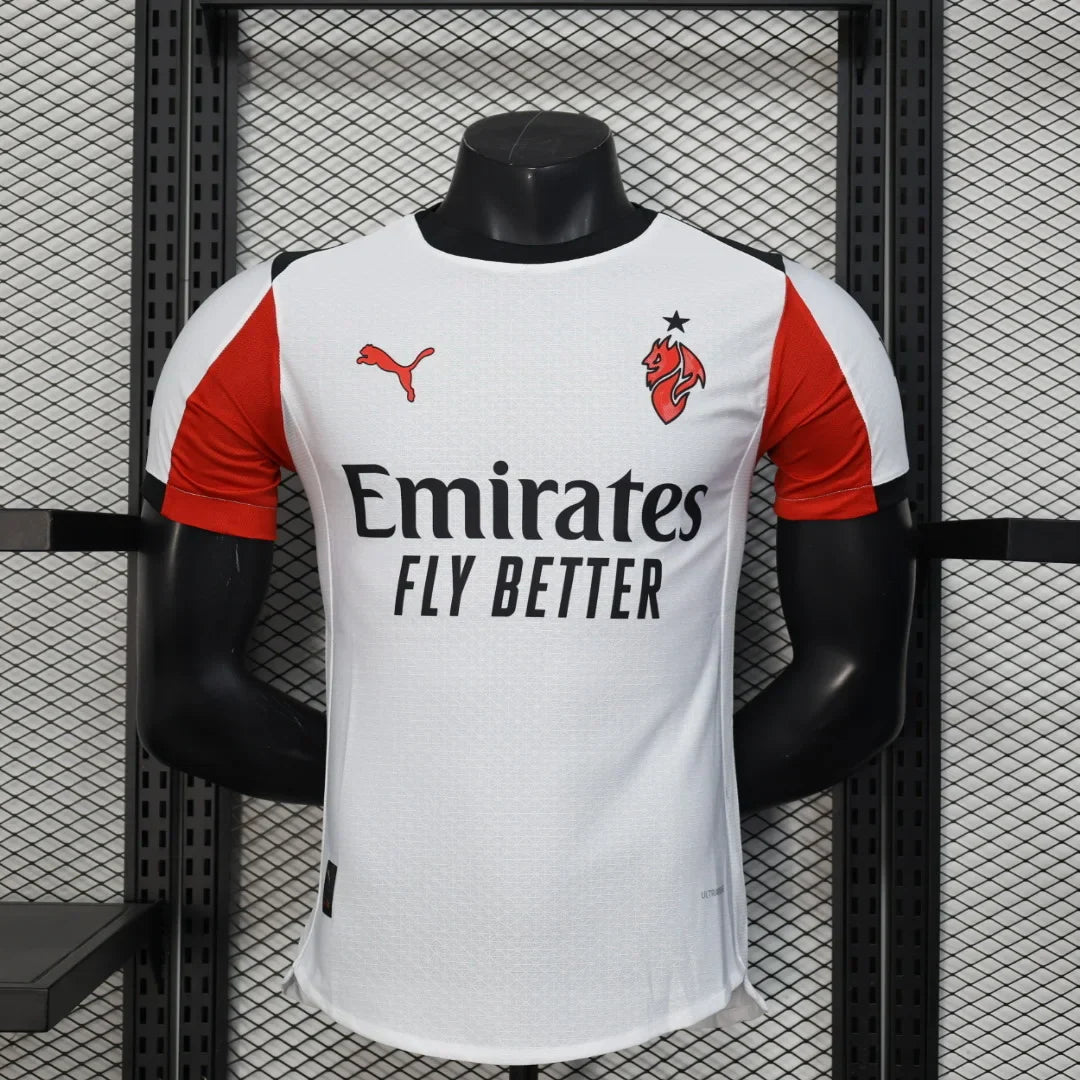 2025/2026 AC Milan Away Football Shirt - Player Version