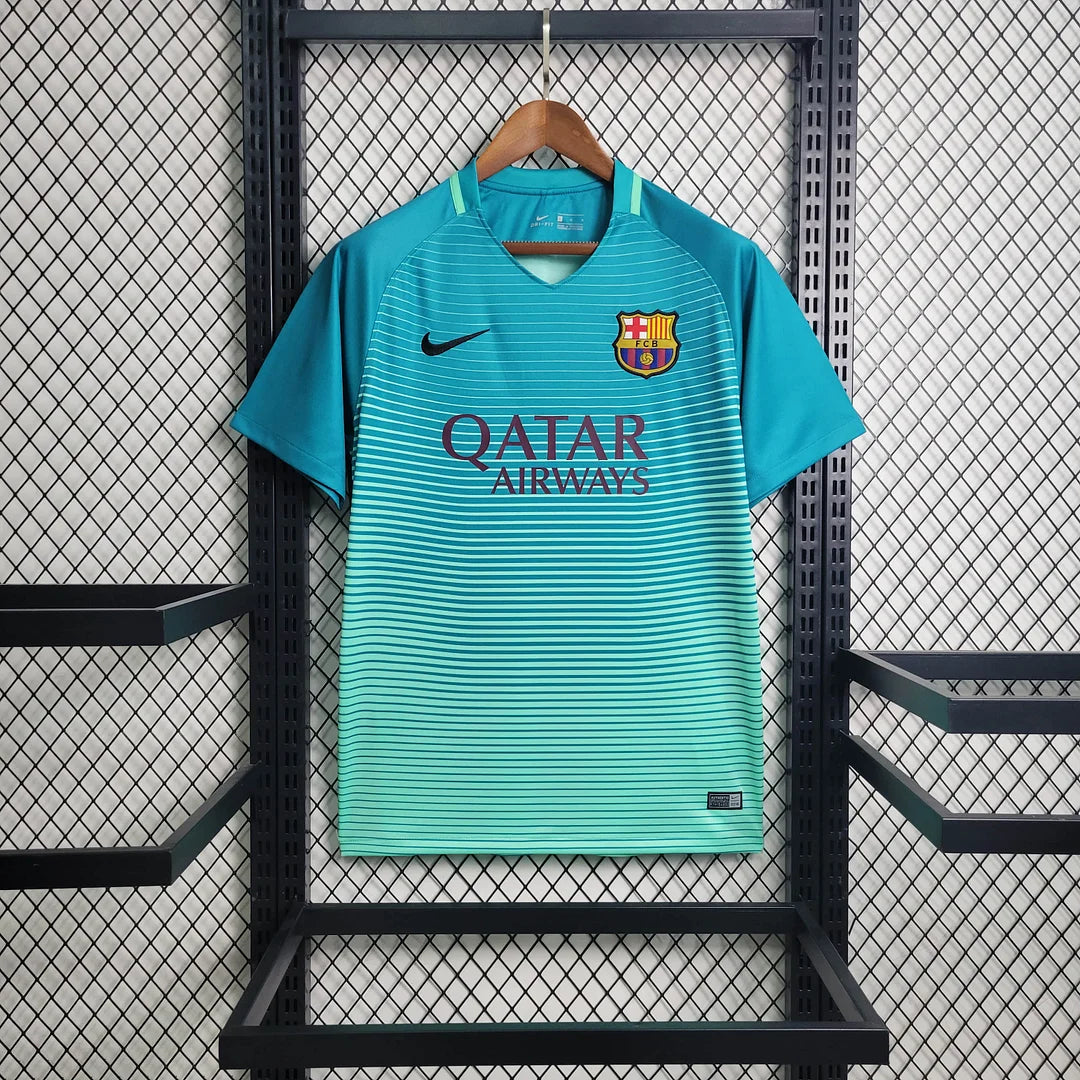 2016/2017 Retro Barcelona Third Away Football Shirt