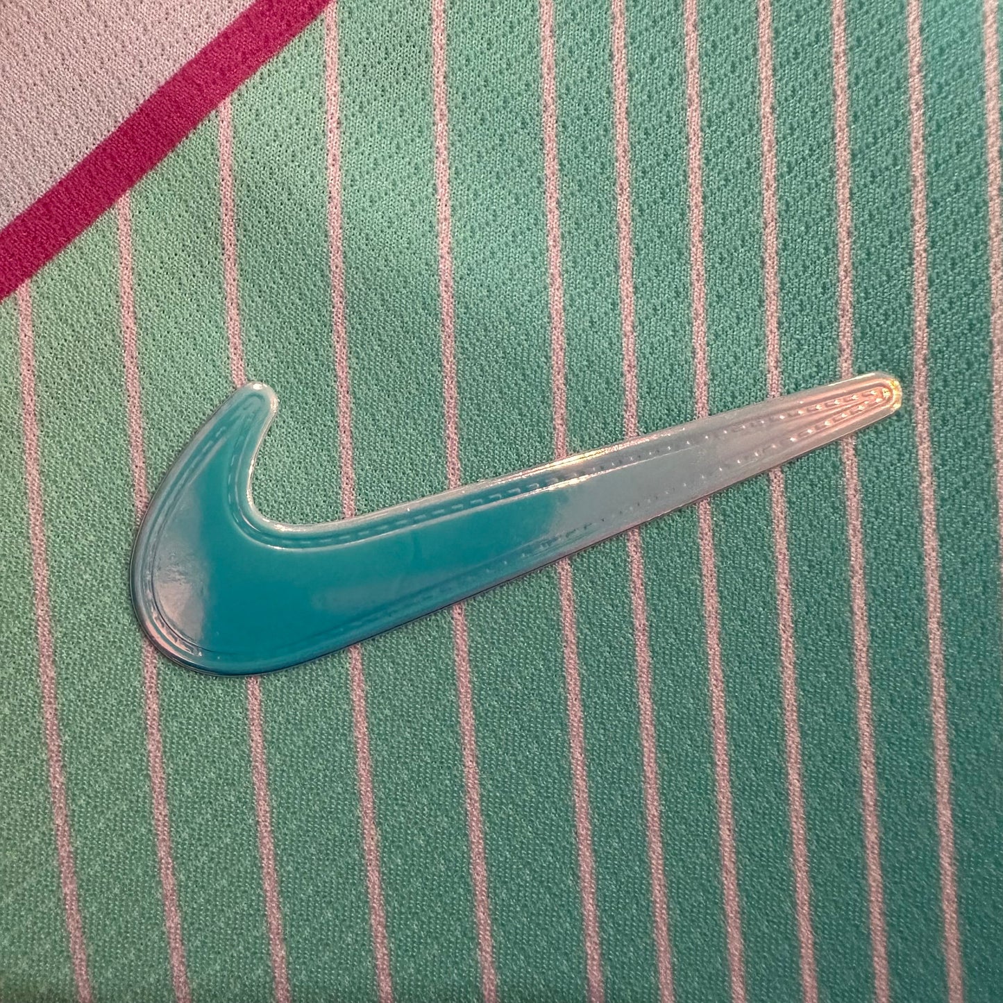 2025/2026 Barcelona Special Edition Pink Blue Gradient Football Shirt