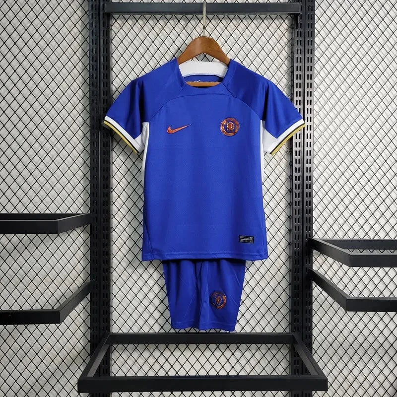2023/2024 Chelsea Home Football Shirt Kids Size