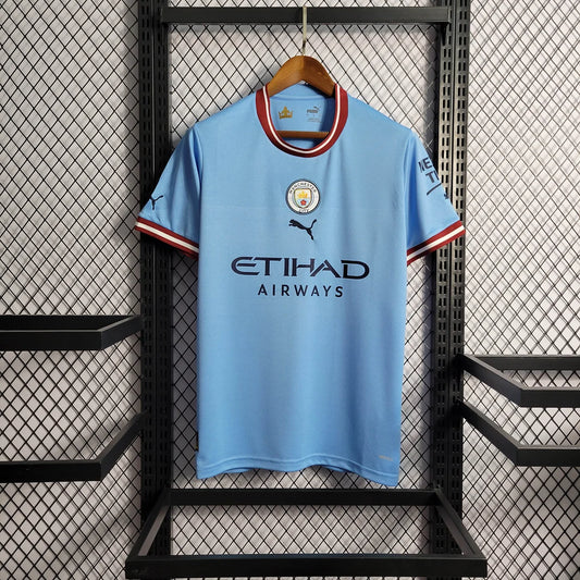 2022/2023 Manchester City Home Football Shirt