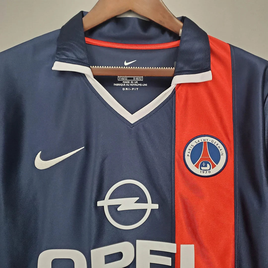 2001/2002 Retro Psg Paris Saint-Germain Home Football Jersey