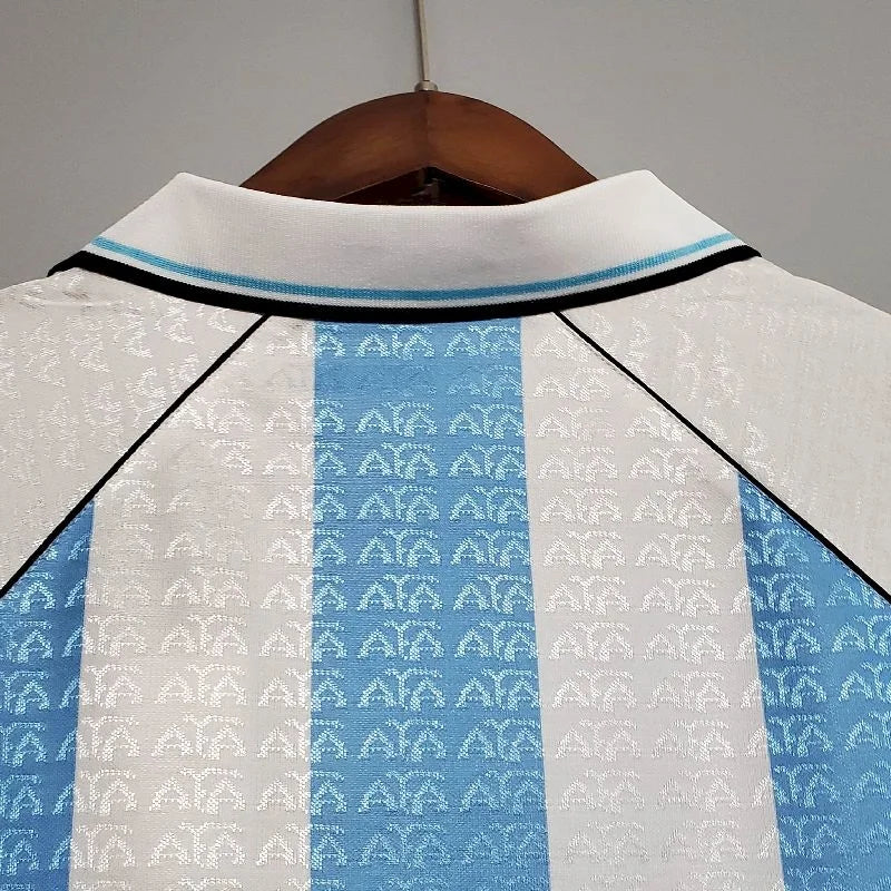 1996 Retro Argentina National Team Home Football Shirt