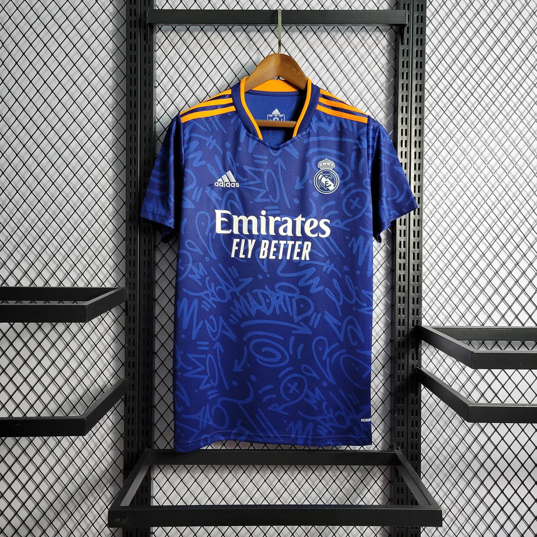 2021/2022 Retro Real Madrid Away Football Shirt