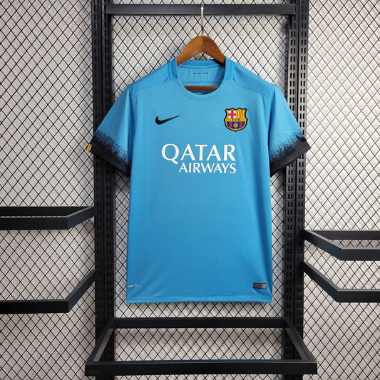 2015/2016 Retro Barcelona Third Away Football Shirt