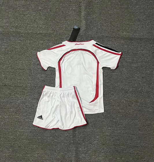 2006/2007 Retro AC Milan Away Football Shirt Kids Size