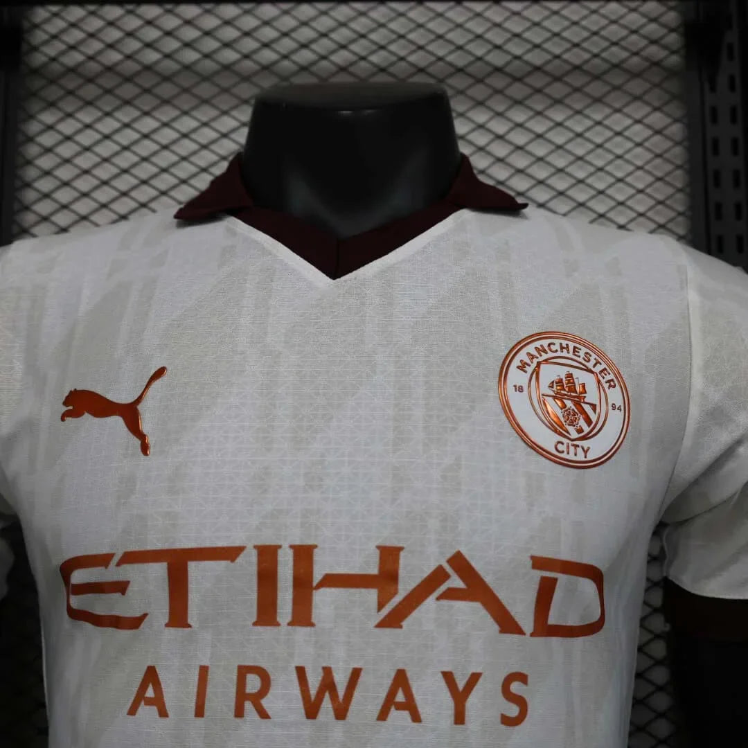 2023/2024 Manchester City Away Football Shirt - Player Version