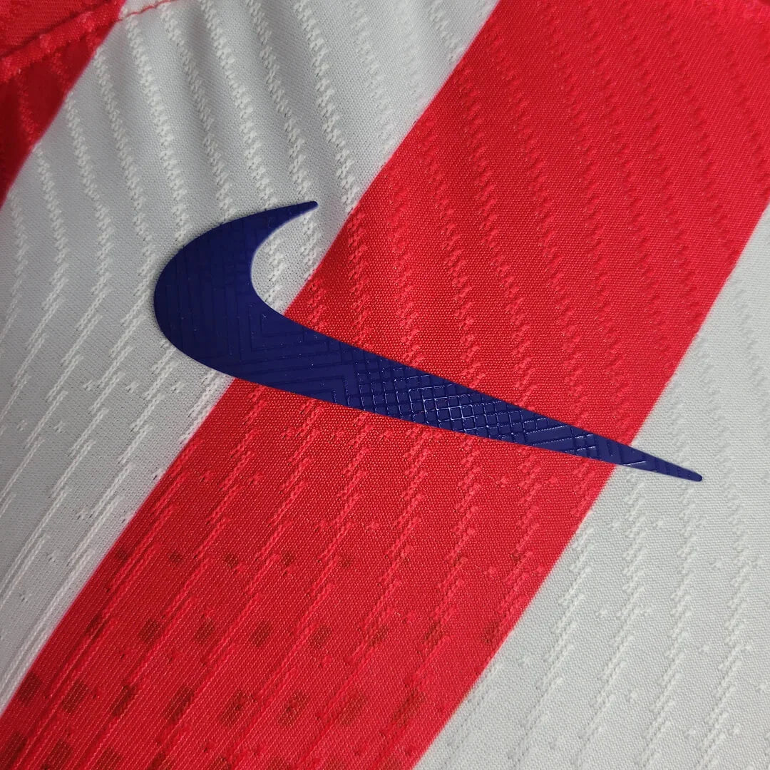 2023/2024 Atletico Madrid Home Football Shirt - Player Version