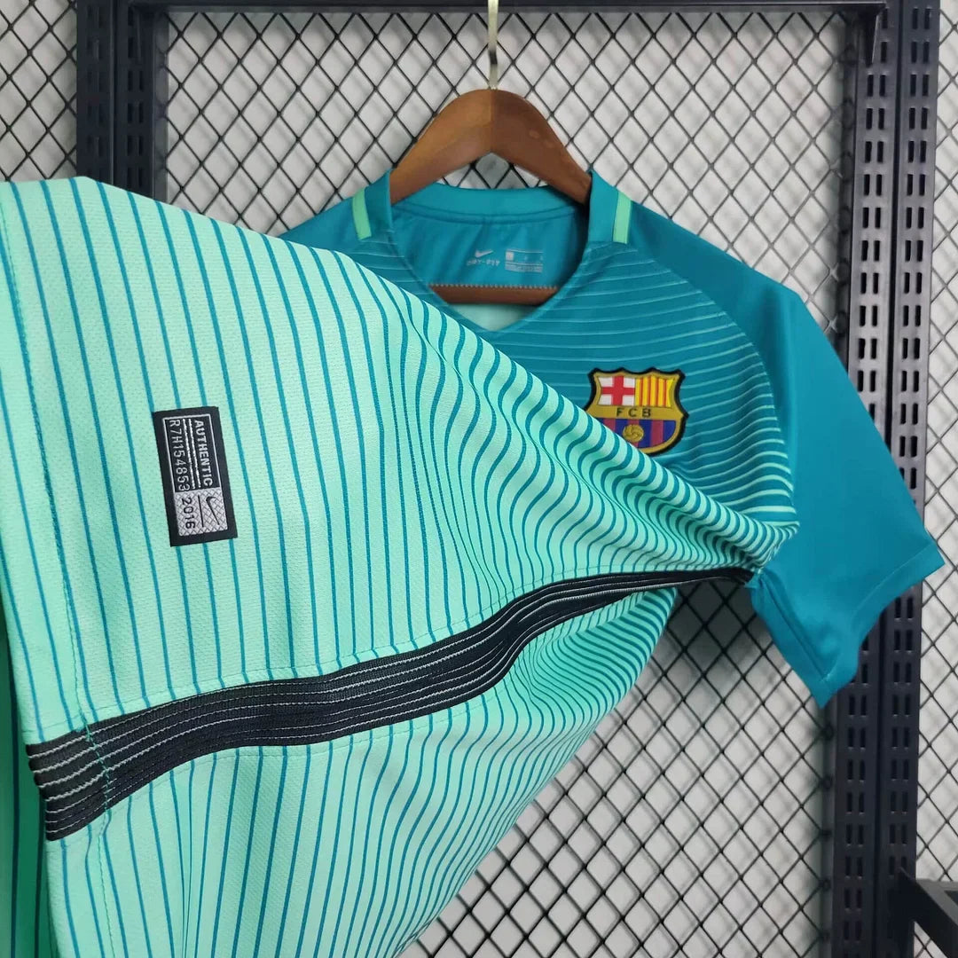2016/2017 Retro Barcelona Third Away Football Shirt