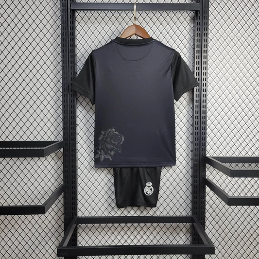 2024/2025 Real Madrid Y-3 Special Edition Black Football Shirt Kids Size