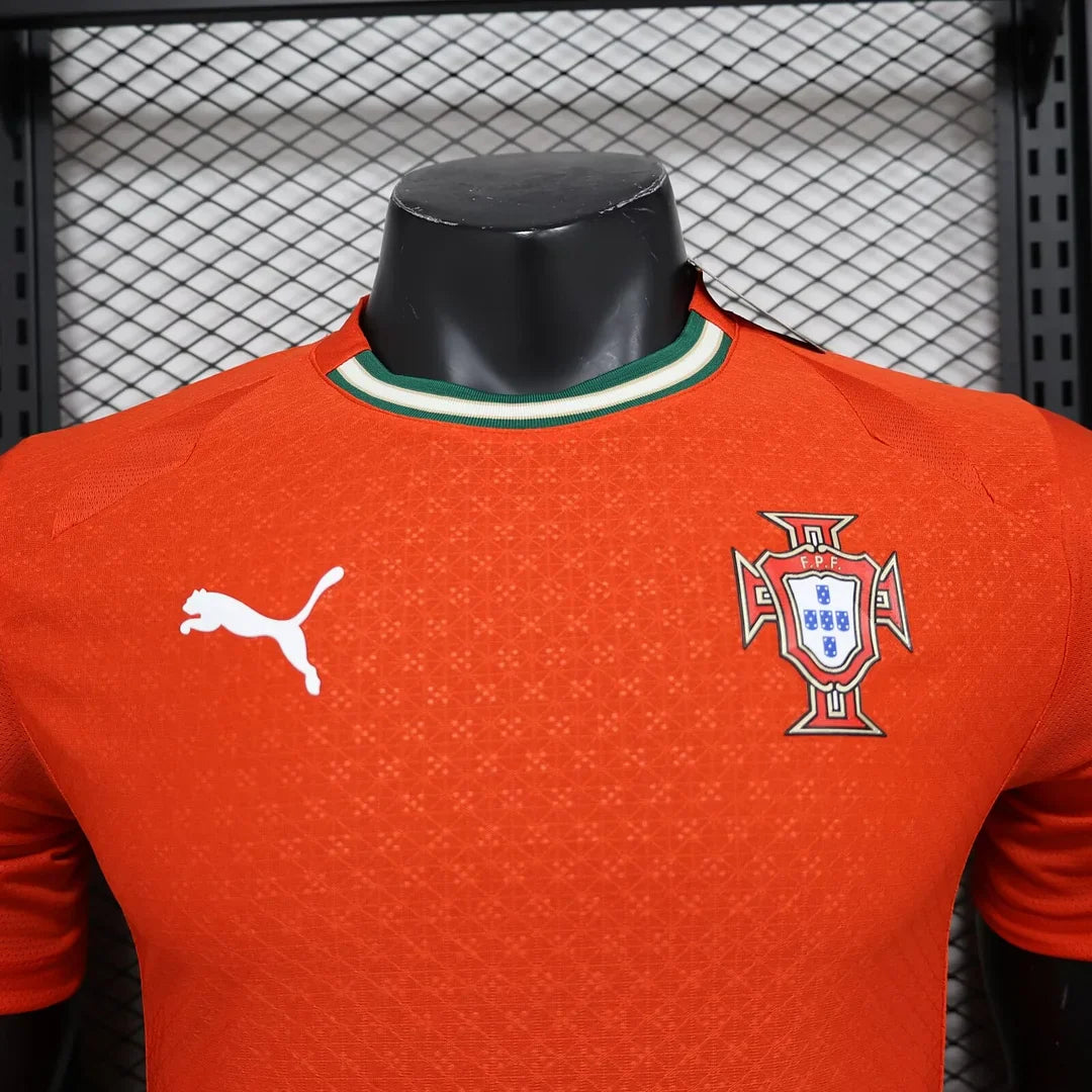 2025 Portugal Home Football Shirt - Player Version