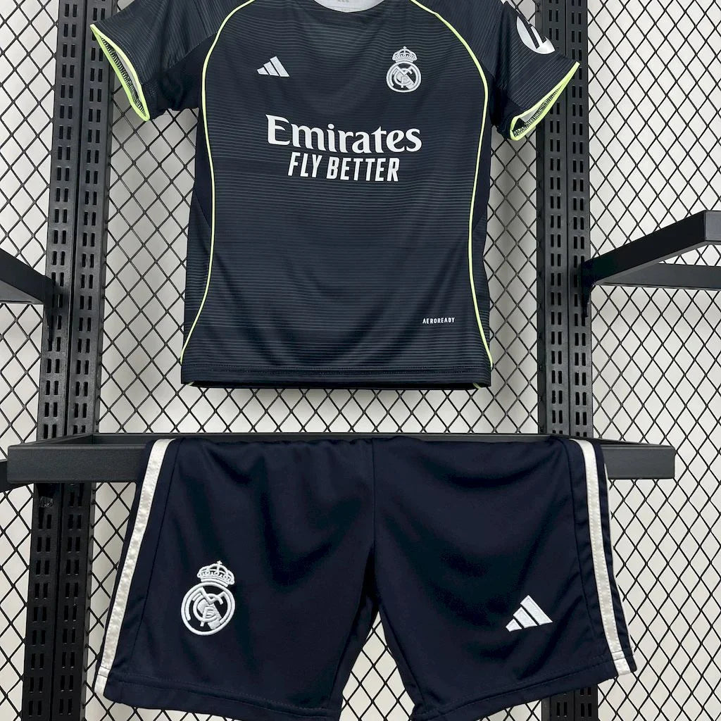 2025/2026 Real Madrid Away Football Shirt Kids Size