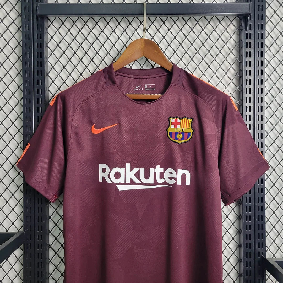 2017/2018 Retro Barcelona Third Away Football Shirt