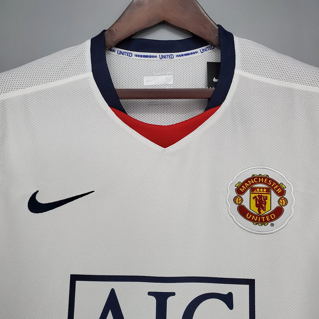 2008/2009 Retro Manchester United Away Football Shirt