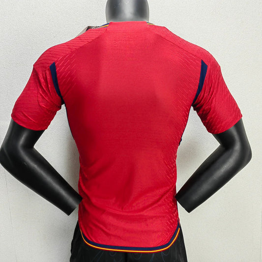2022 FIFA World Cup Spain Home Football Shirt - Player Version