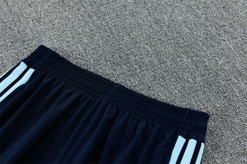 2026/2027 Argentina Half-Pull  Blue Tracksuit