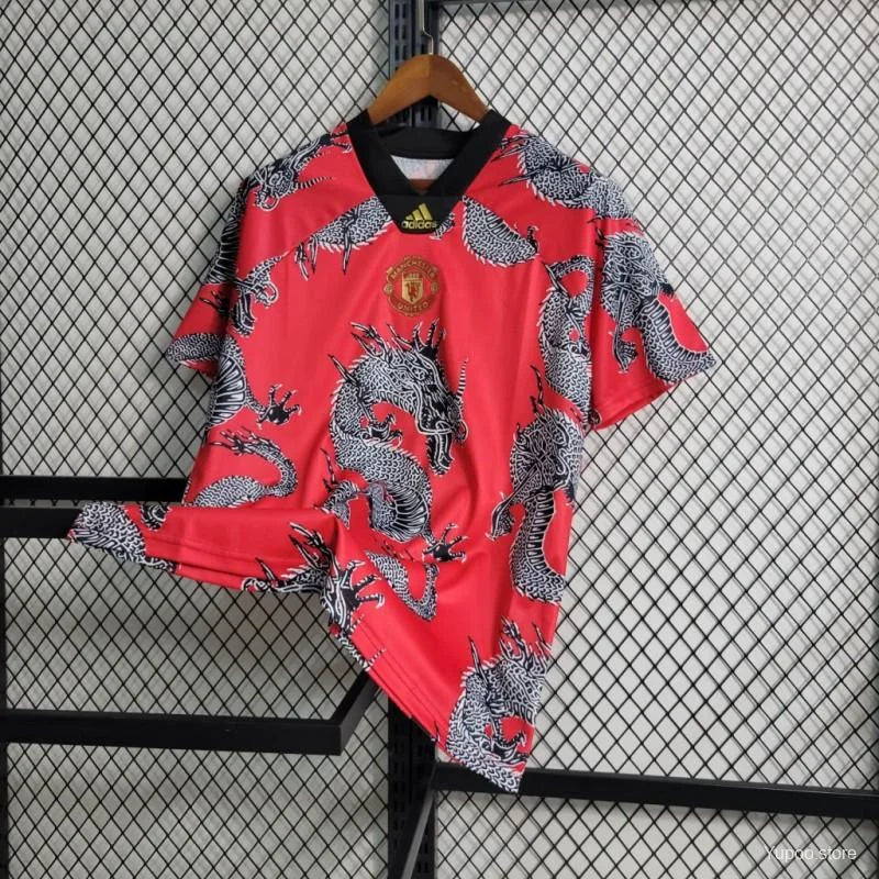 2019/2020 Manchester United Chinese Dragon Football Shirt 1:1 Thai Quality