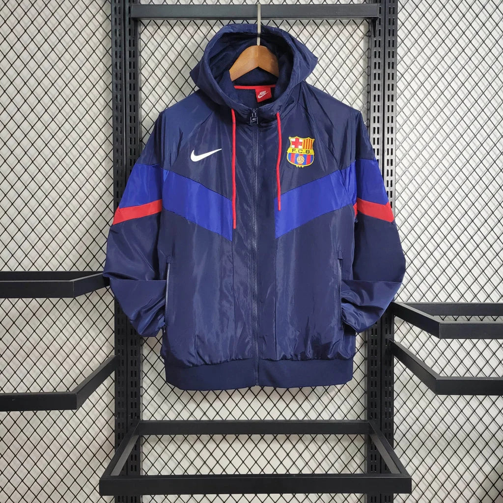 2023/2024 Barcelona Windbreaker Blue