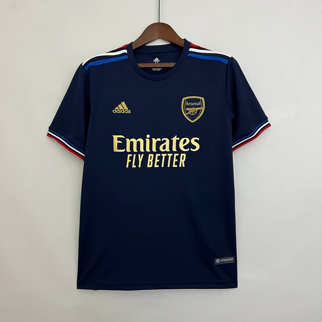 2023 Arsenal French Special Edition Blue Football Shirt